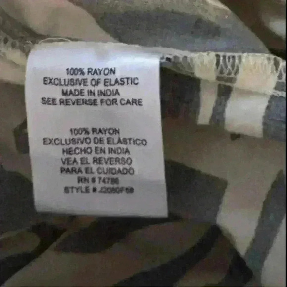 Patrons of Peace Women's M Black & cream Sleeveless Knee Length Dress - Picture 5 of 9